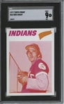 1977 Topps #62 Eric Raich 9 card progressive proof.